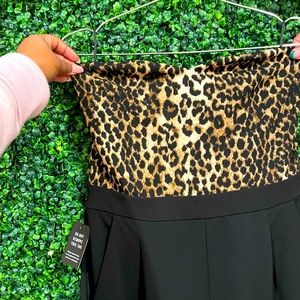 Express Leopard romper